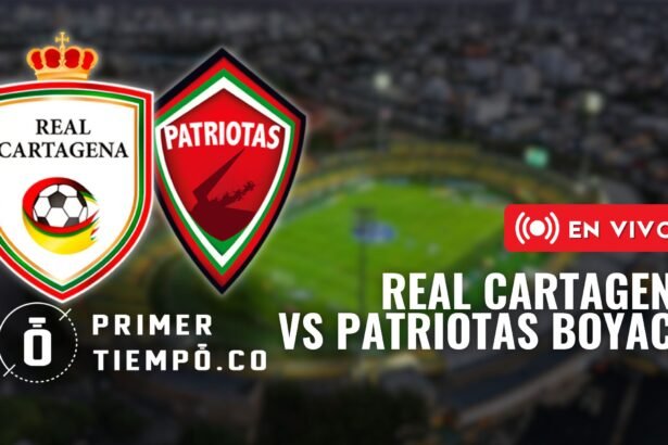 Partido Real Cartagena vs Patriotas Boyacá, fecha 14 del Torneo Betplay Dimayor II 2026 en vivo y en directo online.