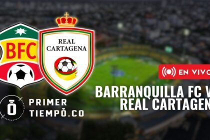 Partido Barranquilla FC vs Real Cartagena, fecha 15 del Torneo Betplay Dimayor II 2026 en vivo y en directo online.