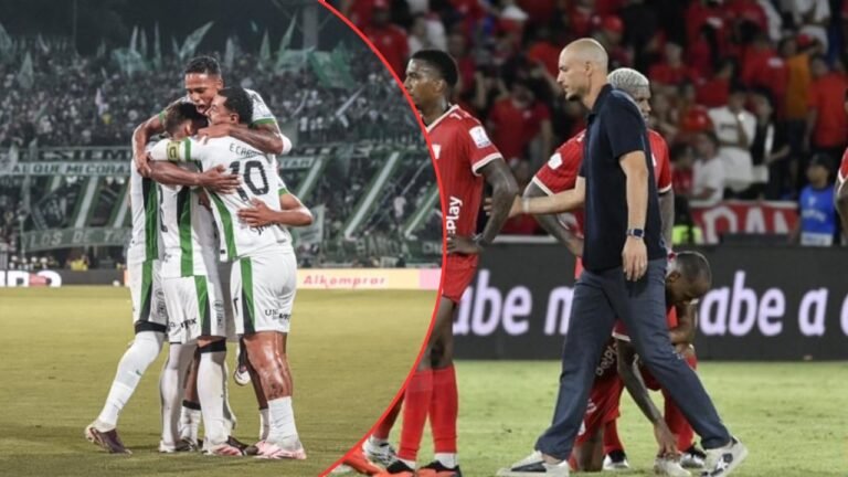 Atlético Nacional se impone 3-0 sobre Pasto y lidera la Liga BetPlay