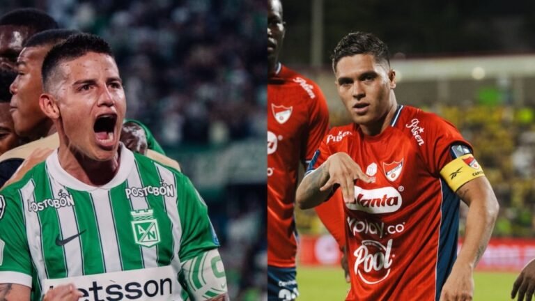 Atlético Nacional y Medellín se enfrentan en cuartos de Copa BetPlay