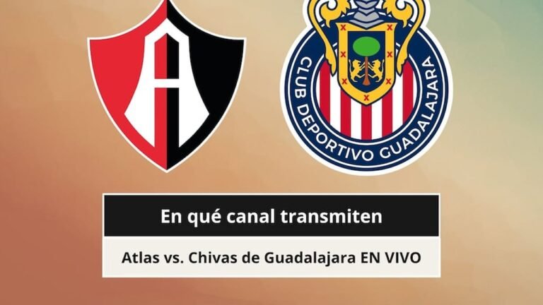 Atlas vs. Chivas: duelo crucial en la Liga MX este 10 de octubre