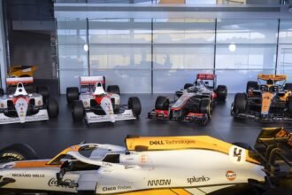 Cinco autos históricos de McLaren salen a la venta