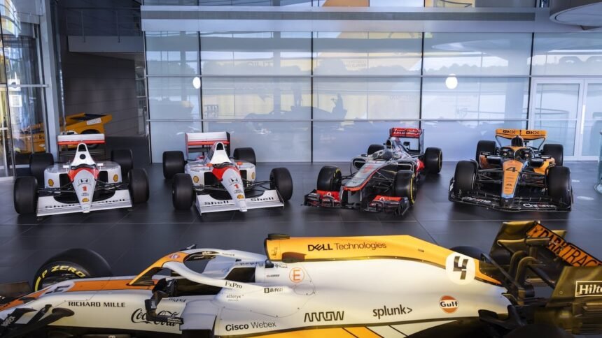 Cinco autos históricos de McLaren salen a la venta