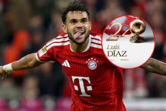 Indignación por el puesto de Luis Díaz en el Balón de Oro 2026