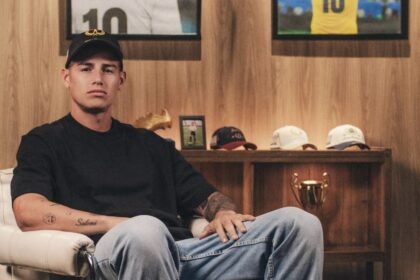 James Rodríguez se lanza al mundo de la moda con colaboración exclusiva