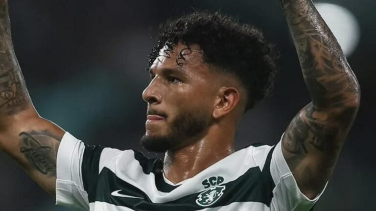 Luis Javier Suárez anota en el empate del Sporting ante SC Braga