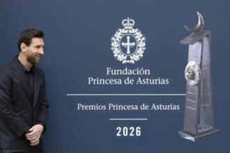 Messi hace historia al ganar el Princesa de Asturias de los Deportes