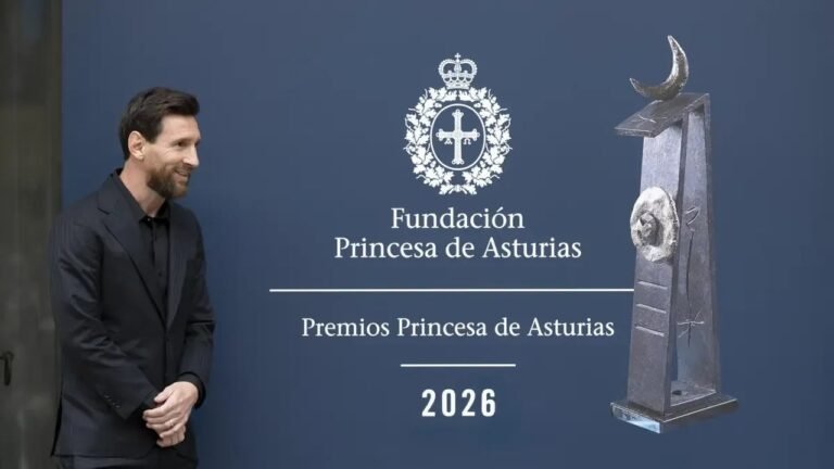 Messi hace historia al ganar el Princesa de Asturias de los Deportes