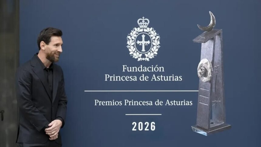 Messi hace historia al ganar el Princesa de Asturias de los Deportes