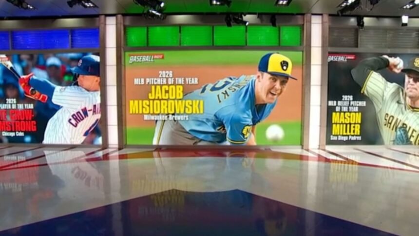 Pete Crow-Armstrong lidera la lista de premiados de Baseball Digest 2026