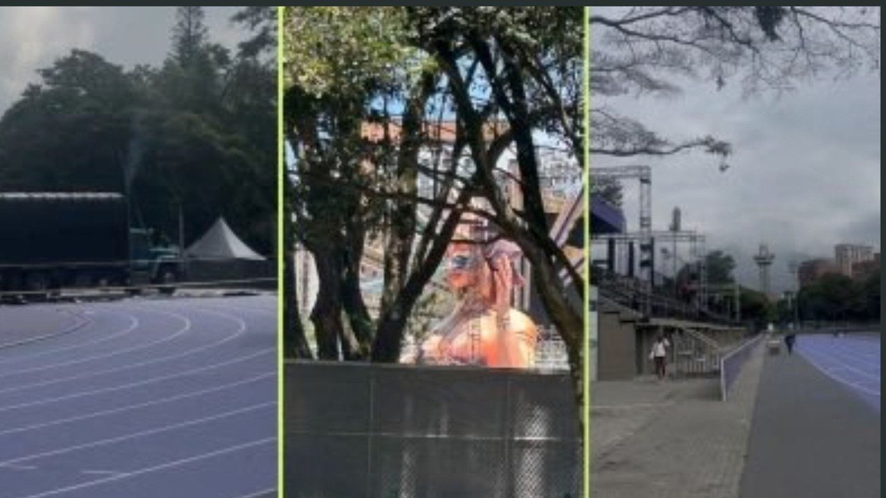 Preocupación por el uso de la pista de atletismo en Medellín para festival EDC