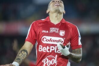 Santa Fe vence al Bucaramanga y se afianza en el cuarto puesto de la tabla