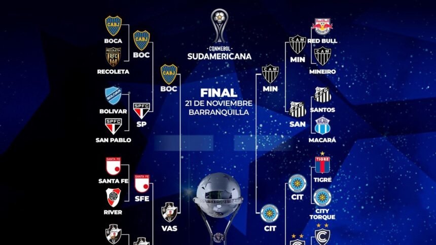 Todo listo para las semifinales de la Copa Sudamericana 2026